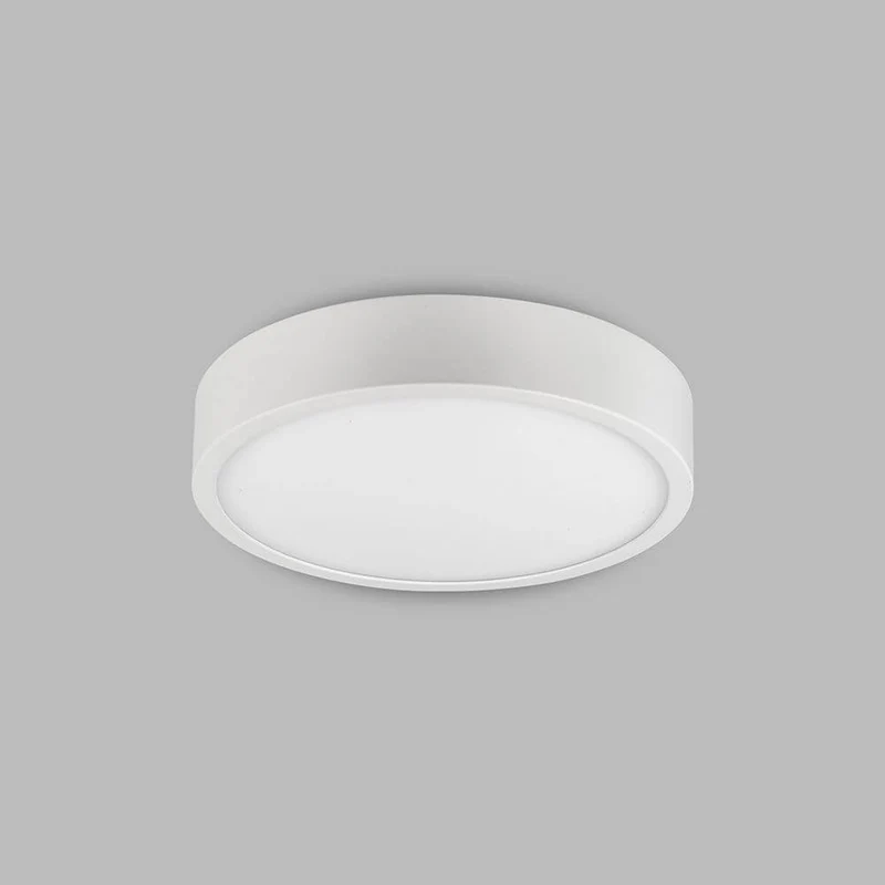 Saona Superficie runde LED-Deckenlampe Weiß-Matt