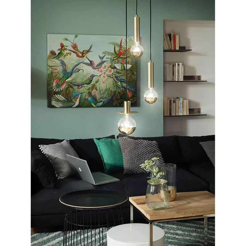 E27 6,5W LED Globe Kopfspiegel 2700K Dimmbar Gold