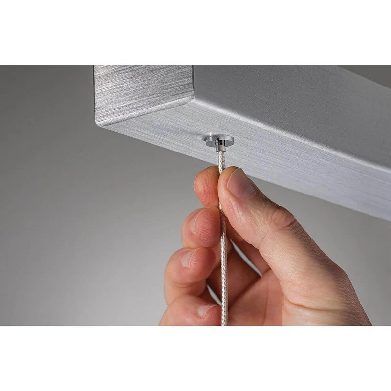 LED Pendelleuchte Smart Home Zigbee Aptare Alu-Gebürstet