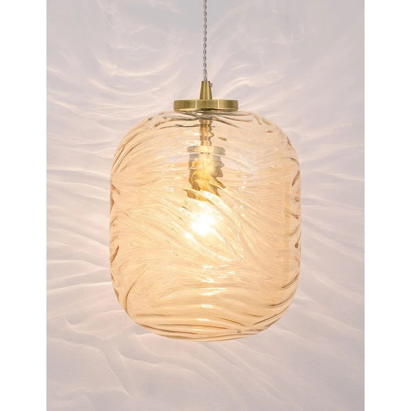 Ficato Glas-Pendellampe