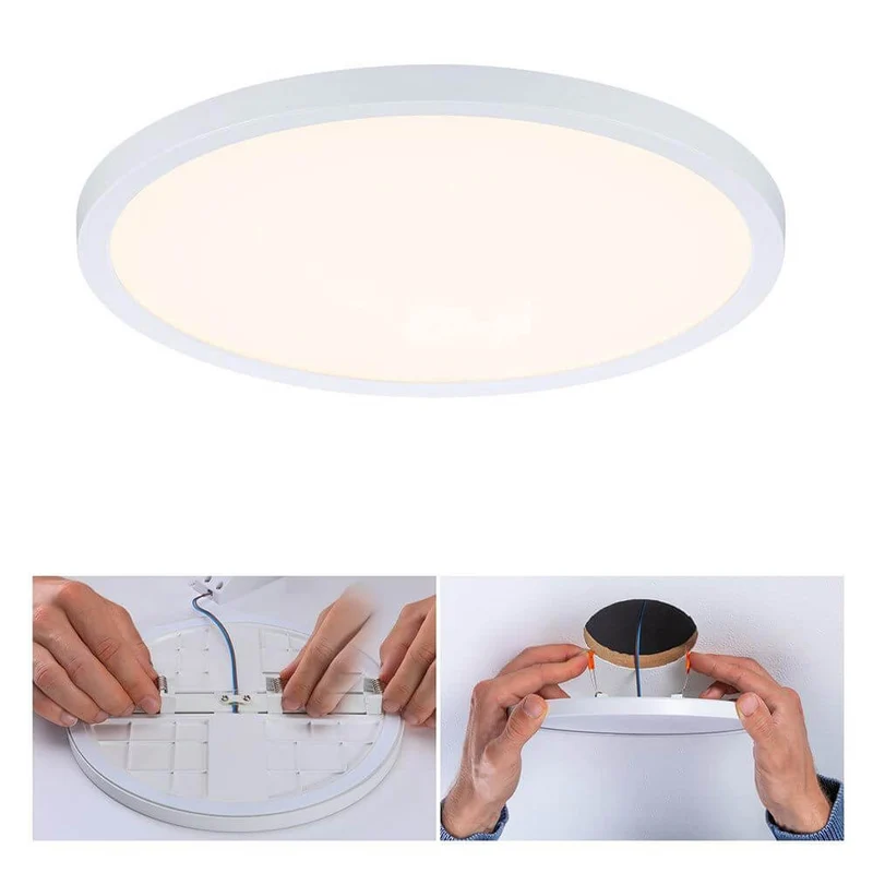VariFit LED Einbaupanel Areo in 3-Stufen-Dimmer Ø 23cm Weiß
