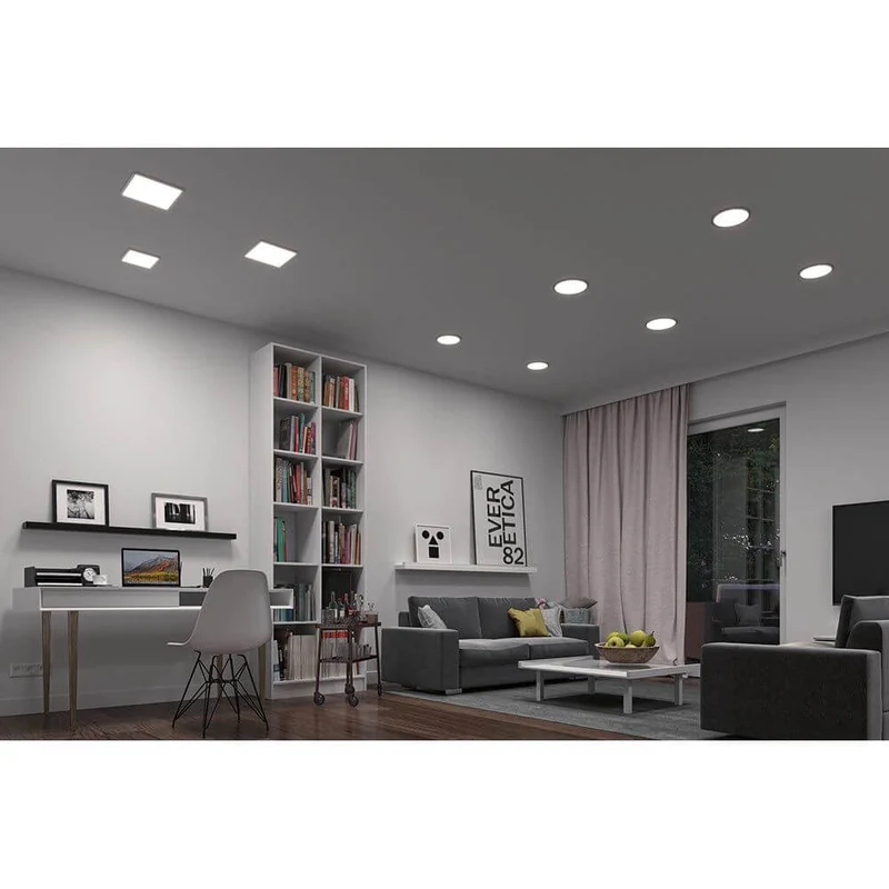 VariFit LED Einbaupanel Smart Home Zigbee Areo Eckig Weiß