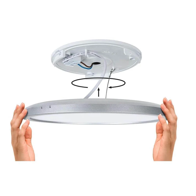 LED Panel Decken- & Wandleuchte Atria Shine in 3 Stufen-Dimmbar