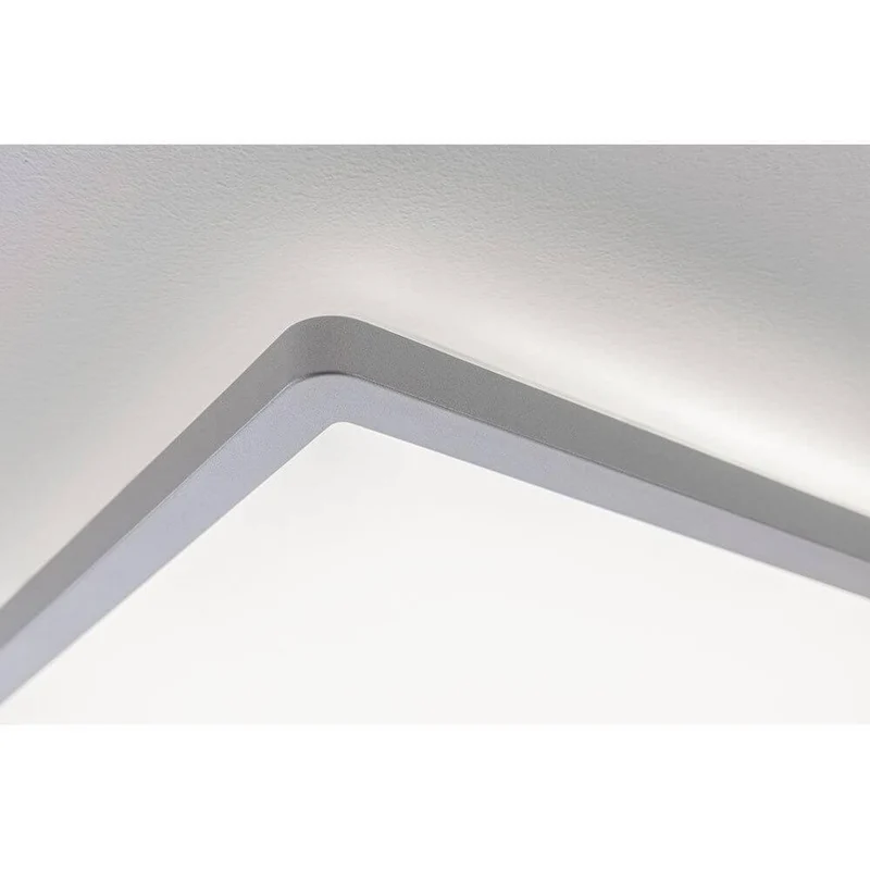 LED Panel Atria Shine 19 x 19cm Eckig Chrom-Matt
