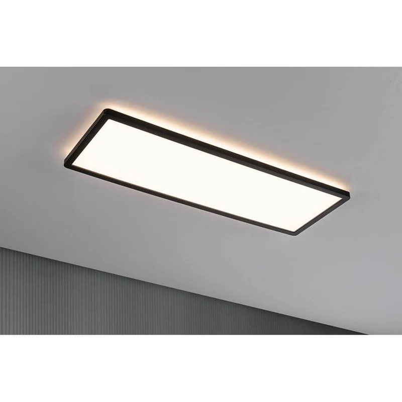 LED Panel Atria Shine 3 Stufen-Dimmer Schwarz Rechteckig