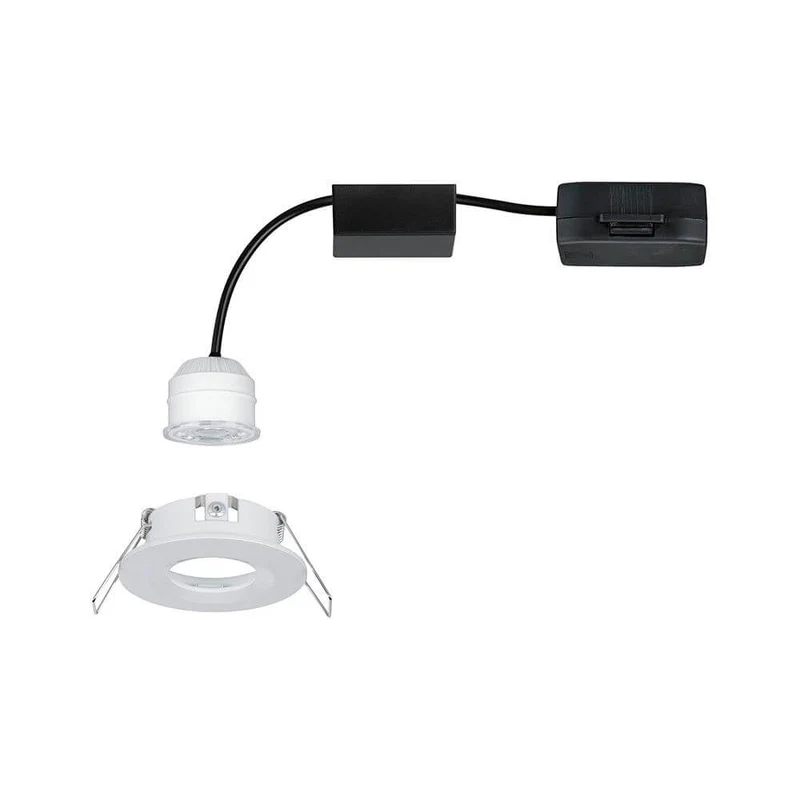 LED Einzelleuchte Nova Mini Starr Weiß-Matt IP44
