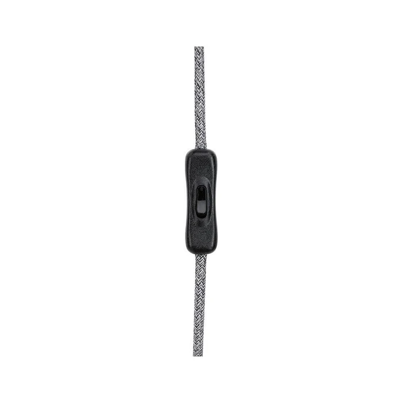 Neordic Pendelleuchte Eldar Grau, Nickel Dimmbar inkl. Stecker