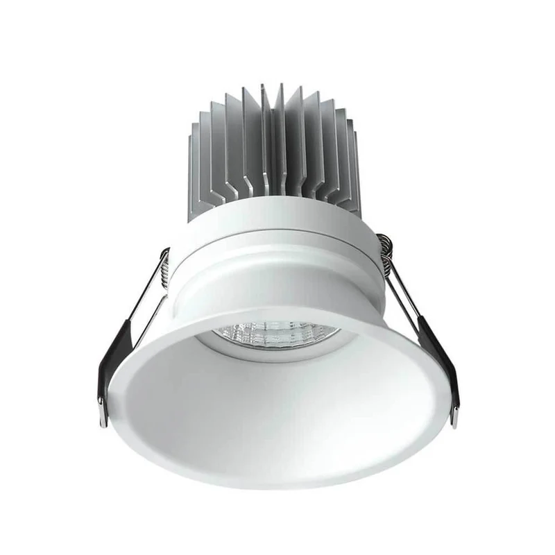 Formentera LED-Einbaustrahler 7,5cm Abschnitt Rund Weiß