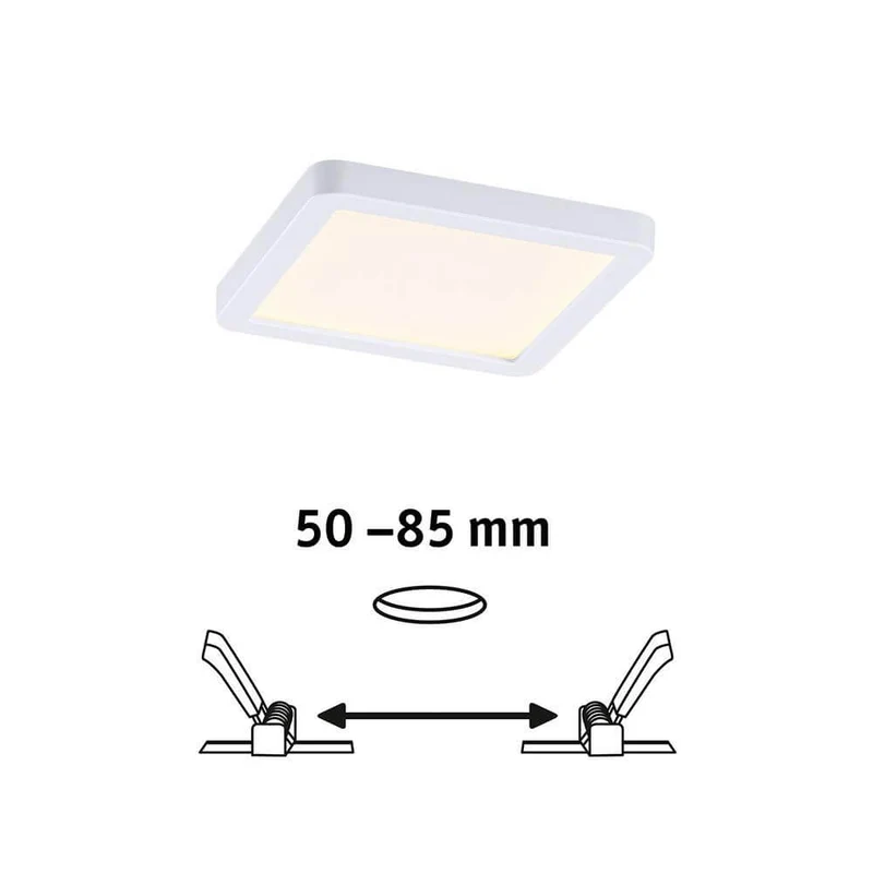 VariFit LED Einbaupanel Areo Eckig