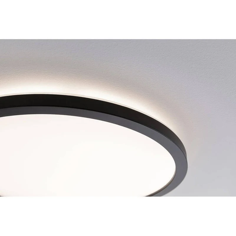 LED Panel Atria Shine Rund Schwarz