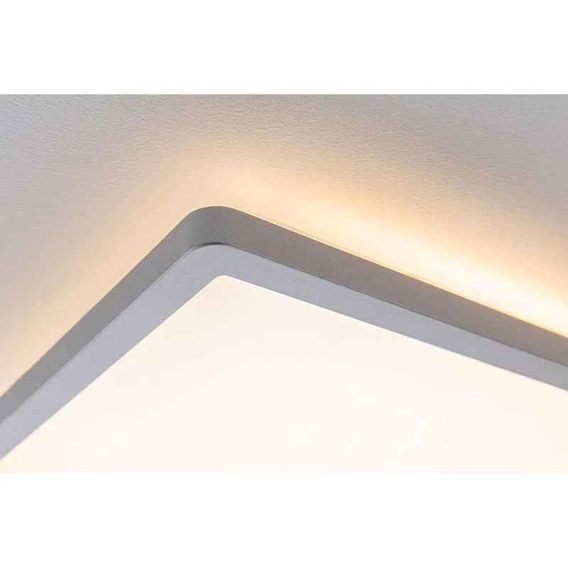 LED Panel Stufen-Dimmbar Atria Shine Eckig Chrom-Matt