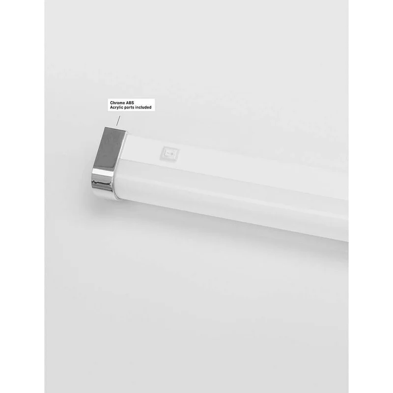 Noor LED Bad-Wandlampe, Acryl