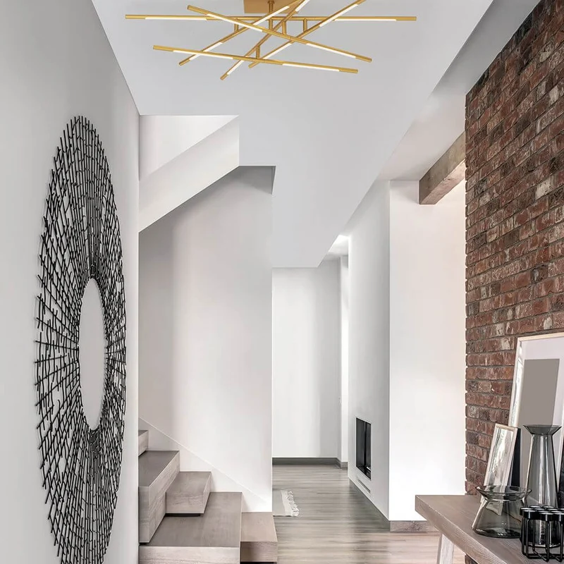 Raccio LED Deckenleuchte Metall