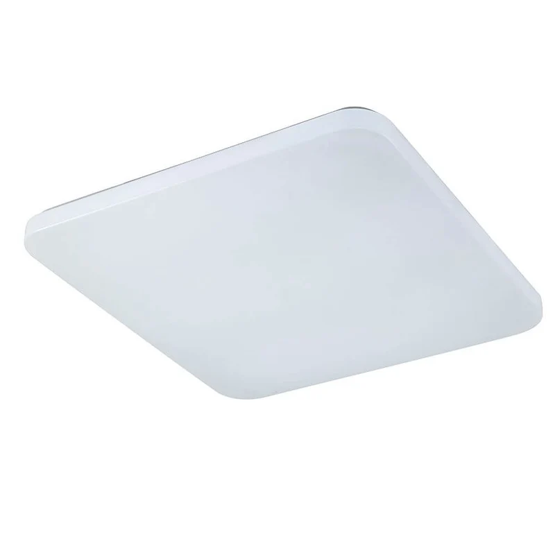 QuatroII quadratische LED-Deckenlampe Weiß, Groß