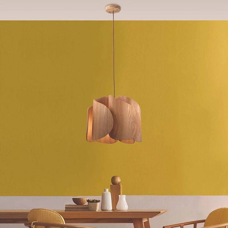 Pevero Pendelleuchte Massiv-Holz