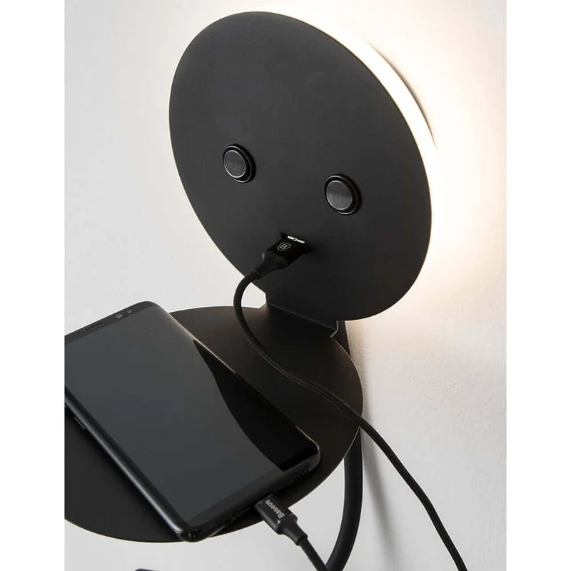 Eclip LED Wandlampe mit USB