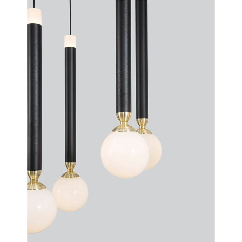 Cayo LED Pendelleuchte Schwarz