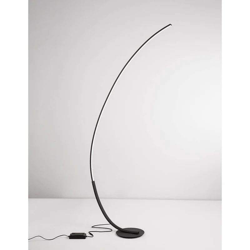 Premium LED Stehlampe Gebogen