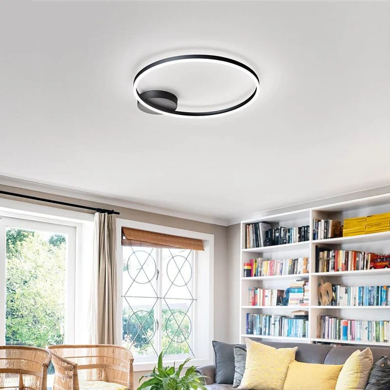 Giotto LED Deckenleuchte Schwarz