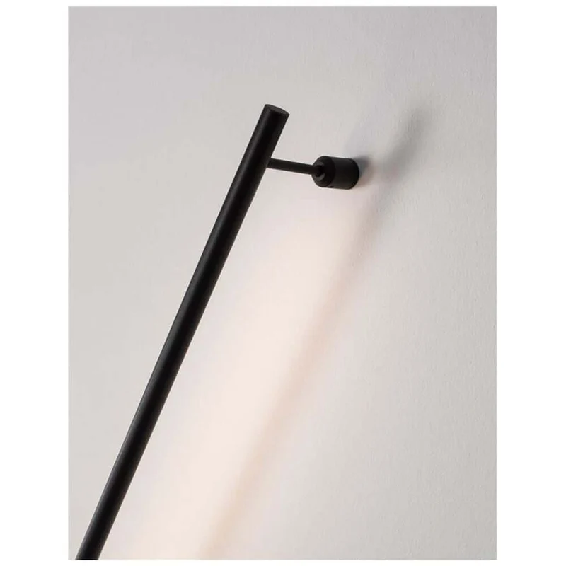 Gropius LED Wandleuchte 60cm Schwarz
