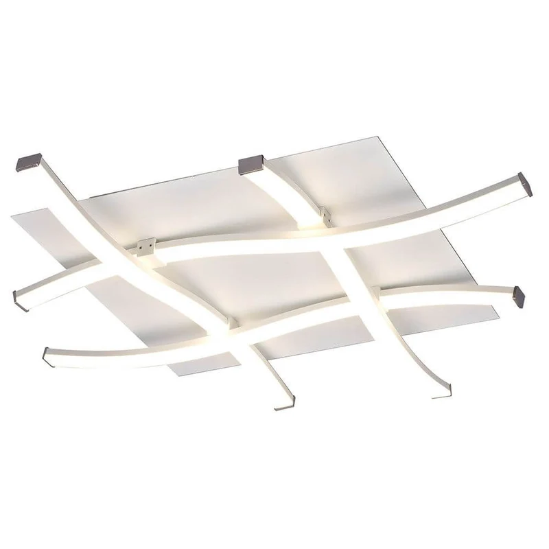 Dimmbare LED-Deckenlampe Nur Quadrat