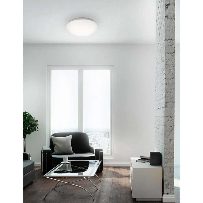 Brest Bad Deckenlampe Opal-Weiß