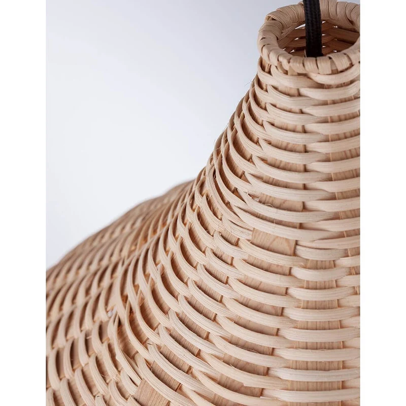 Mia Pendelleuchte Natur Rattan Ø 38,5cm
