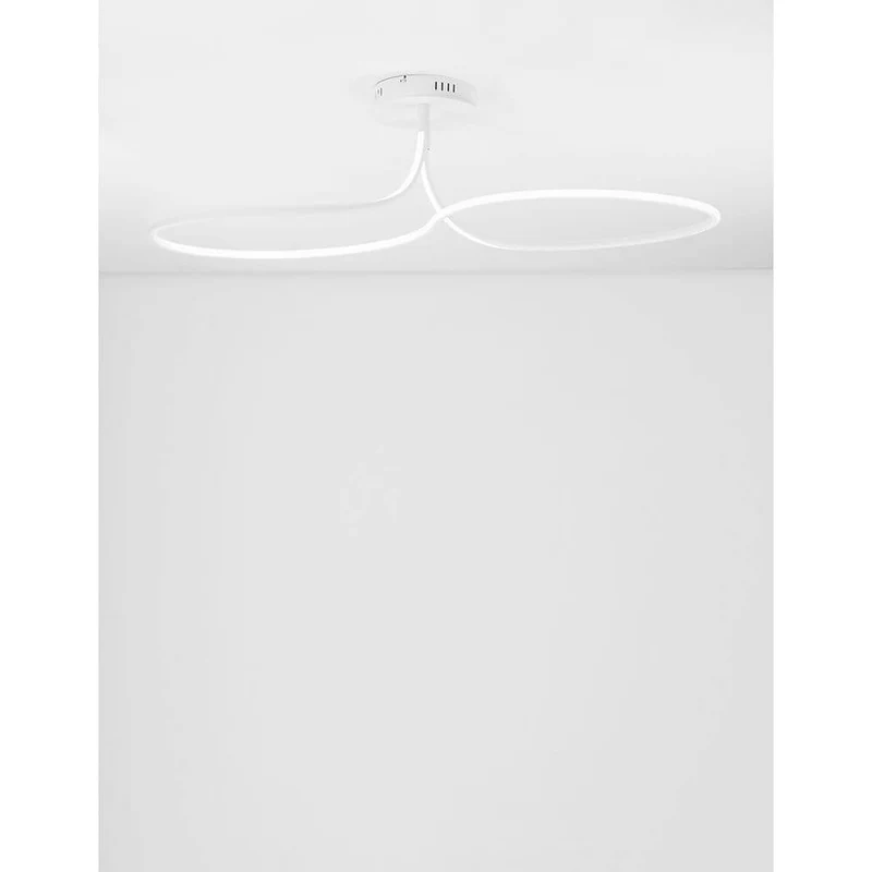 Fungo LED Deckenlampe Weiß