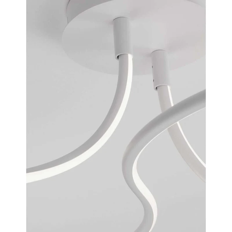 Fungo LED Deckenlampe Weiß