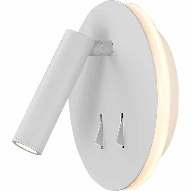 Cayman LED-Wandleuchte mit Doppelschalter