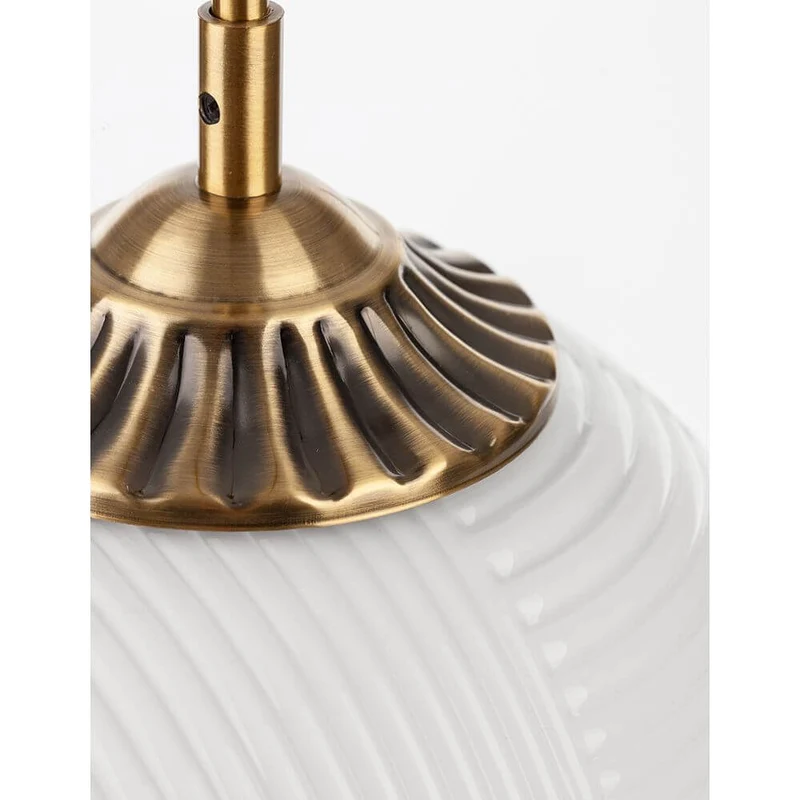 Athena Glas-Pendellampe Ø 25cm