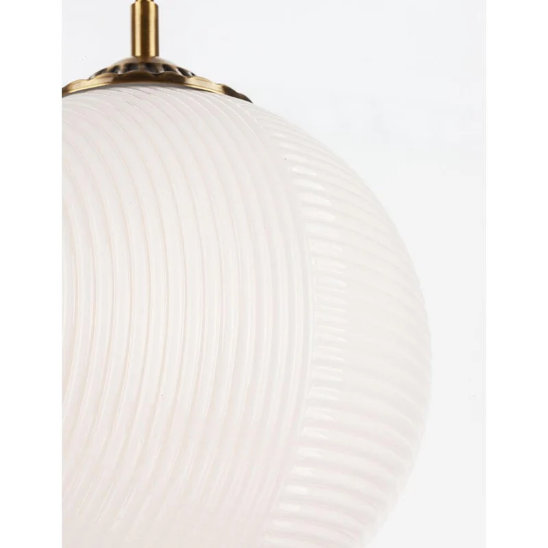 Athena Glas-Pendellampe Ø 25cm