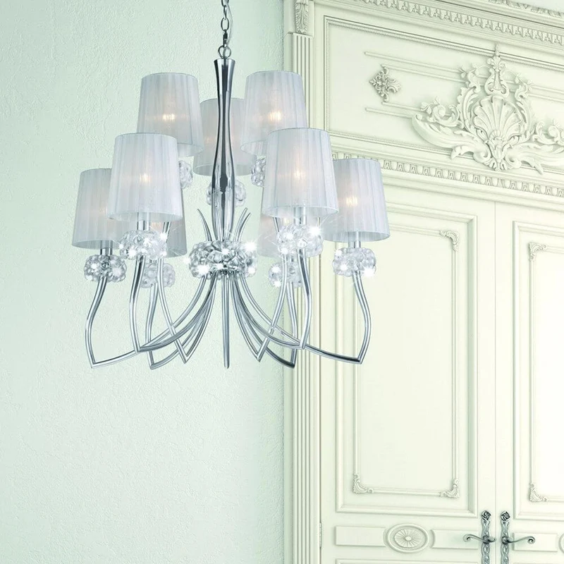 Loewe 9-flammige Pendellampe