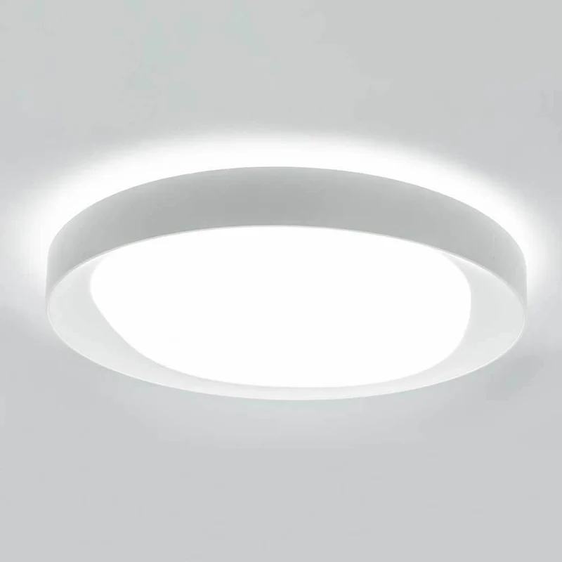 LED-Deckenleuchte Box Weiß