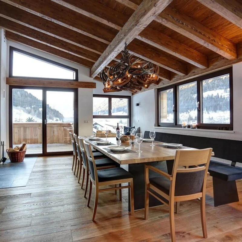 Chalet Rothirsch LED Geweih Kronleuchter Ø 80cm