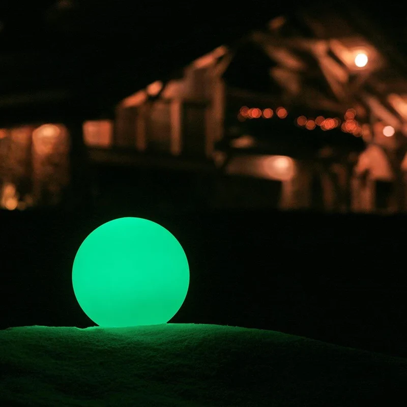 Akku LED-Kugellampe Globe 50cm mit App-Steuerung