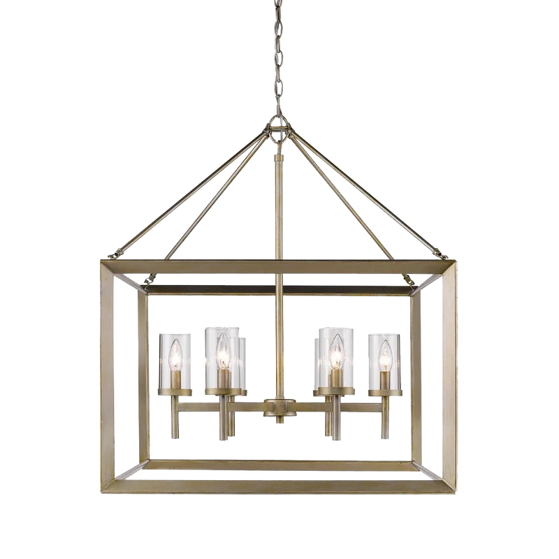 Golden Lighting 2073 6 Smyth 6 Light Chandelier