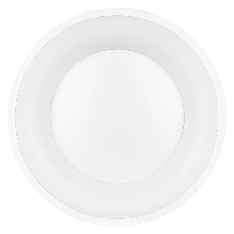 SYLVANIA 12" Flushmount 20W LED Light with Night Light, 2 Function, 5 CCT Select (2700K - 5000K), 1550 / 50 Lms, 80 CRI, Dimmable