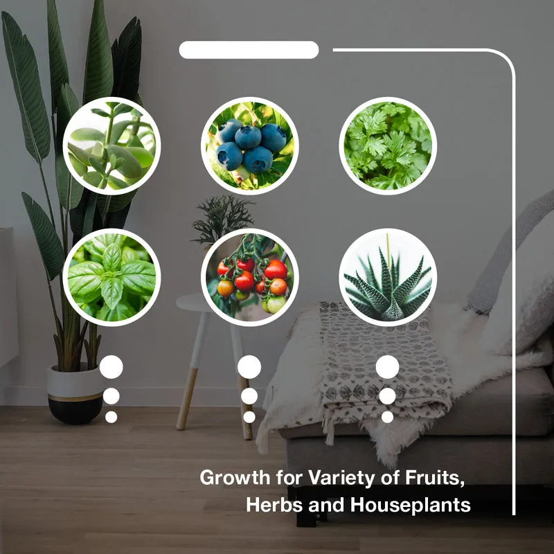 LEDVANCE Full Spectrum Gooseneck LED Indoor Plant Grow Light, 9W, Dimmable, 3000K, with Smart Control and 3' USB Power Cord - 1 Pk