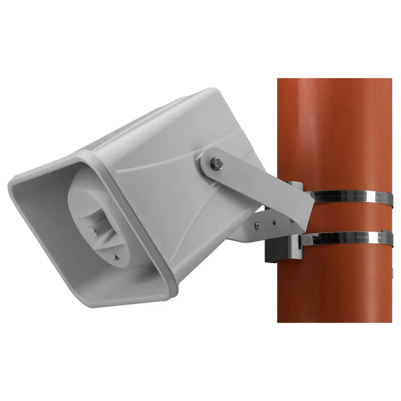 B-Ware Monacor Masthalterungsset Edelstahl 100kg für ELA Lautsprecher Ø300mm stabil