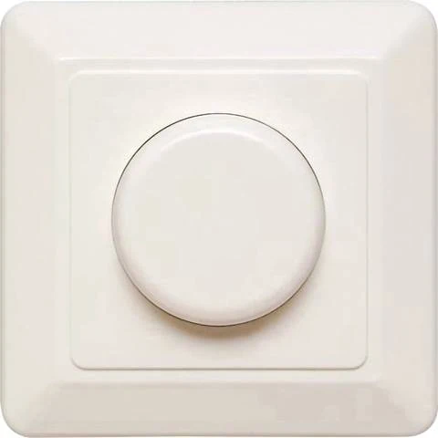 B-Ware Ehmann T39.07 Unterputzdimmer Dimmer Helligkeitsregler Lichtschalter 110 W Weiß