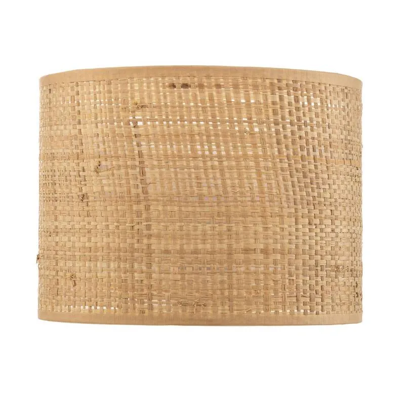 B-Ware Lampenschirm Hängeleuchte Abba E27 Rattan Ø20cm Höhe 15cm Lampe Leuchte braun