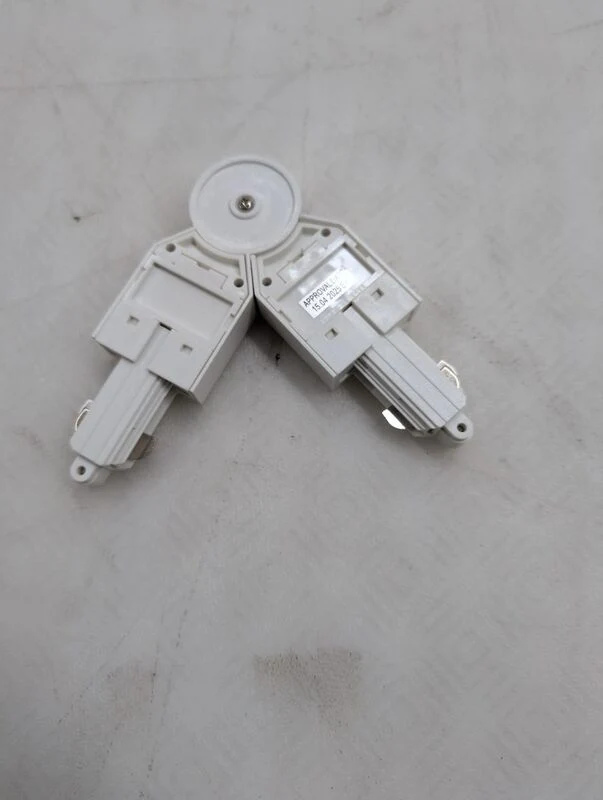 B-Ware Nordlux Hochvolt-Schienensystem Verbinder Linkadapter Weiß IP20 230V 120x35x18mm