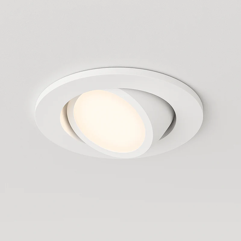 SLV NEW TRIA 68 Einbaustrahler Rund | Schwenkbar | Ø68 mm | Aluminium / Weiß / Schwarz / Roségold