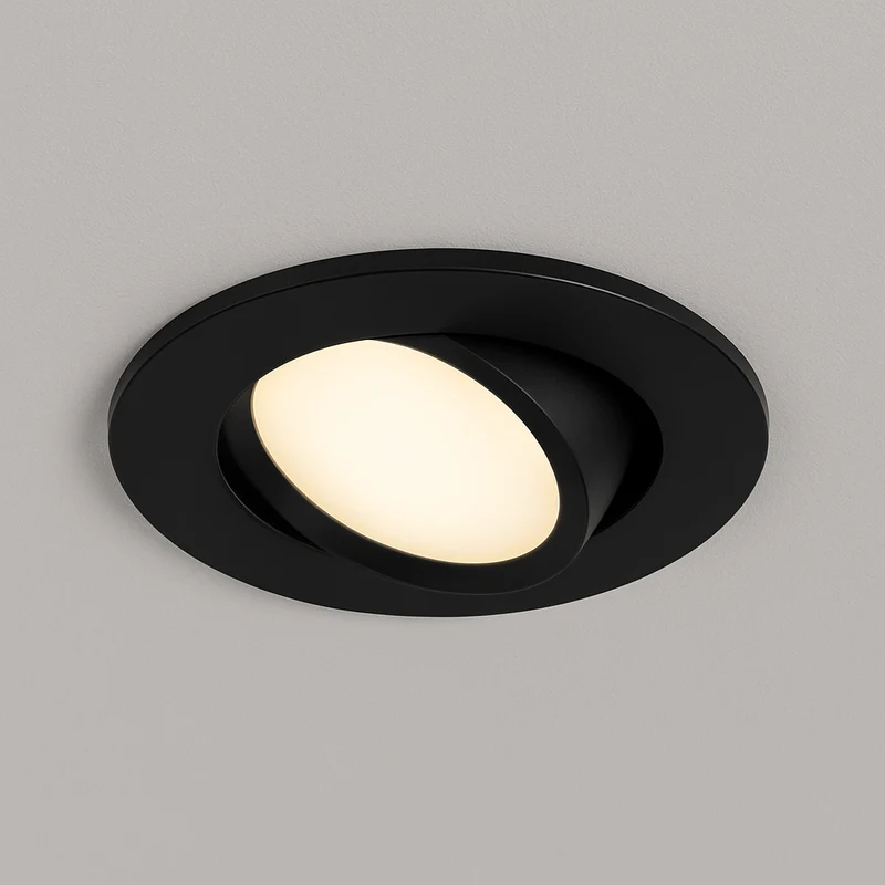 SLV NEW TRIA 68 Einbaustrahler Rund | Schwenkbar | Ø68 mm | Aluminium / Weiß / Schwarz / Roségold