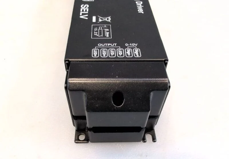 B-Ware Deko Light LED Trafo Konstantspannung 12V 16,7A 200W IP20 schwarz 310x60x45mm