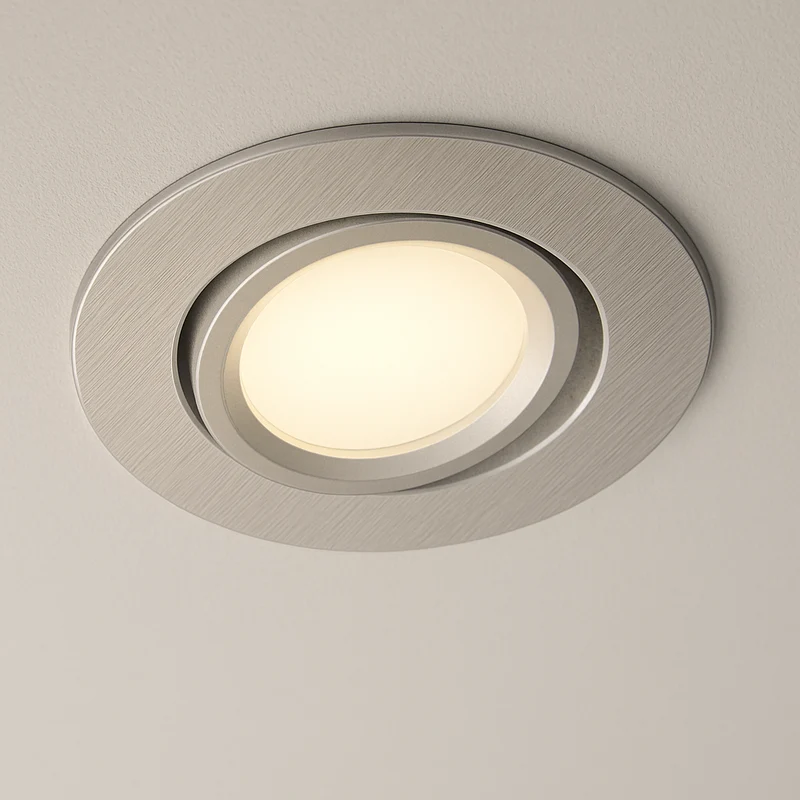 Einbaustrahler STAR aus Aluminium Rund Ø86mm IP20 inkl. GU10 Fassung 230V