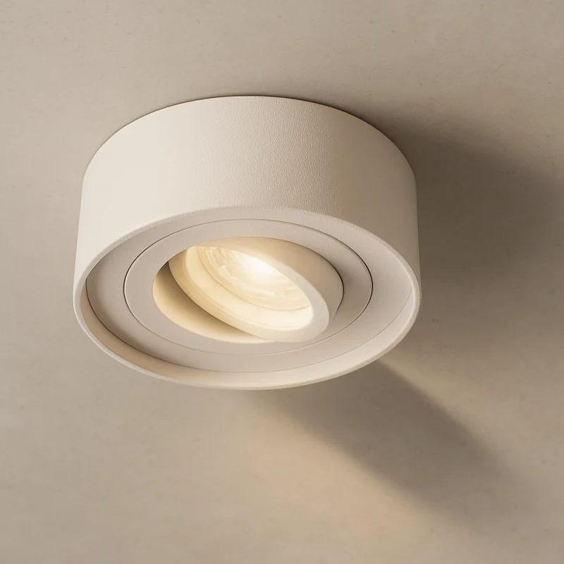 LED Einbaustrahler inkl. GU10 Fassung | Rund Ø98mm | Aluminium | IP20 | 230V | extra-flach | dimmbar
