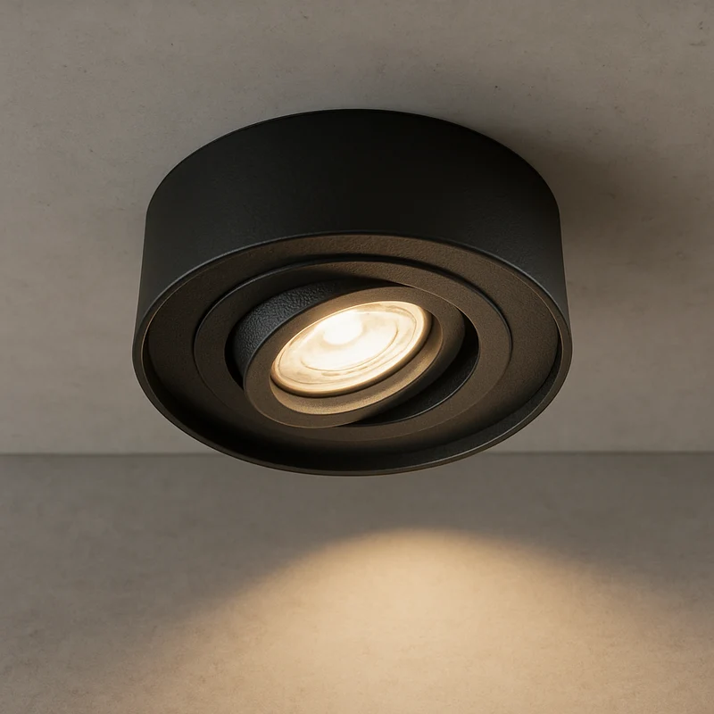 LED Einbaustrahler inkl. GU10 Fassung | Rund Ø98mm | Aluminium | IP20 | 230V | extra-flach | dimmbar