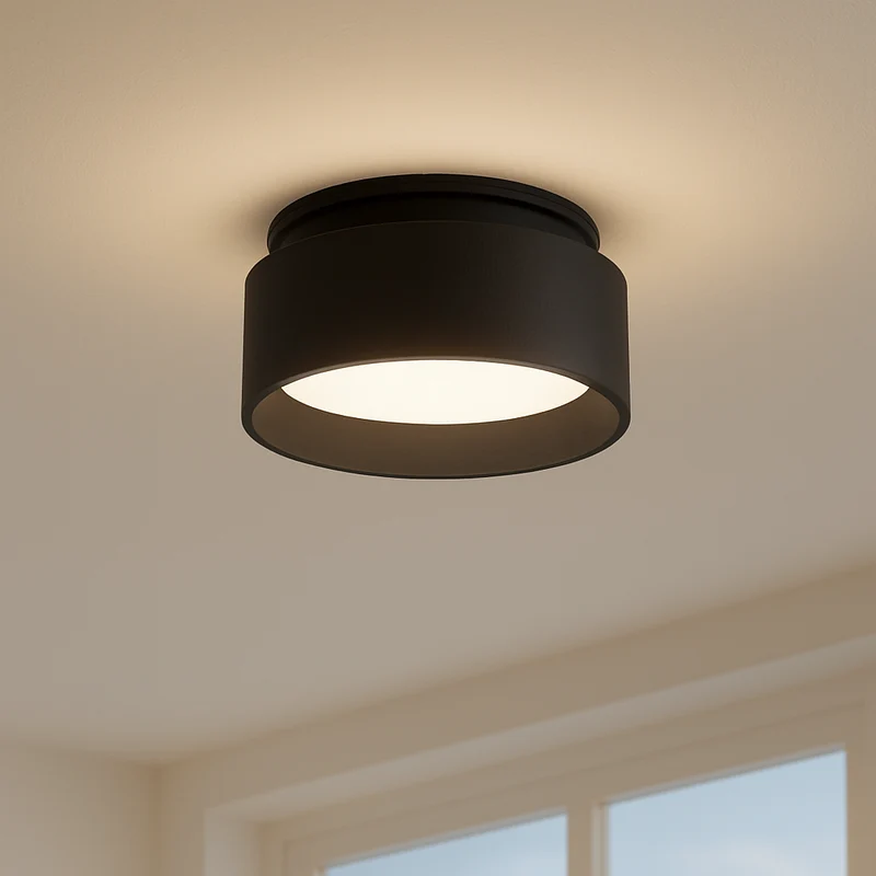 LED Einbaustrahler Oviedo aus Aluminium | Rund | Schwarz-Gold oder Weiß-Gold | IP20 | inkl. GU10 Fassung | 230V | extra-flach | dimmbar